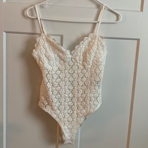 White one piece 🤍